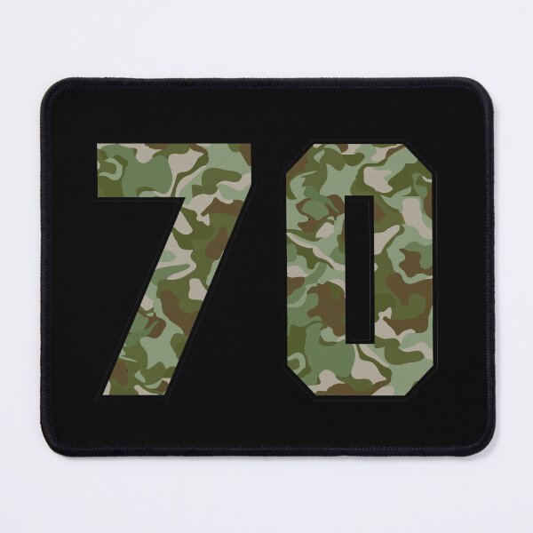 Item preview, Army Camo Number Seventy Veteran Lucky Number 70 designed and sold by Urosek.
