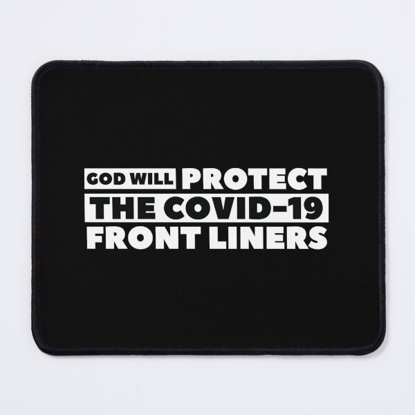 Item preview, Covid 19 front liners - God will protect the covid 19 front liners designed and sold by HStudioPrints.