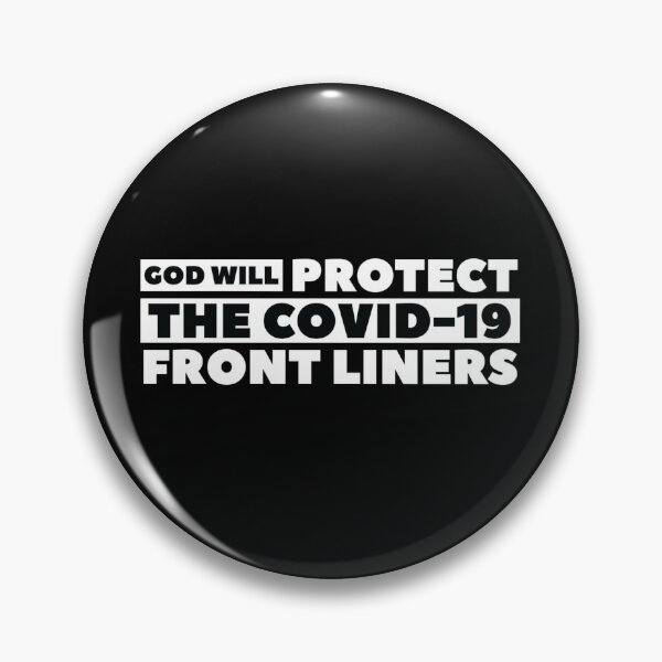 Item preview, Covid 19 front liners - God will protect the covid 19 front liners  designed and sold by HStudioPrints.