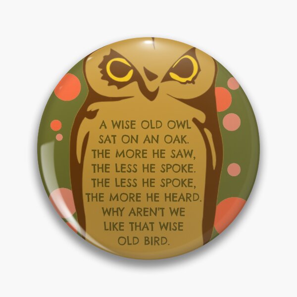 Item preview, a WISE OLD OWL  designed and sold by sandpiperstudio.