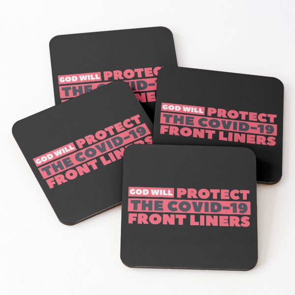 Item preview, Covid 19 front liners - God will protect the covid 19 front liners  designed and sold by HStudioPrints.