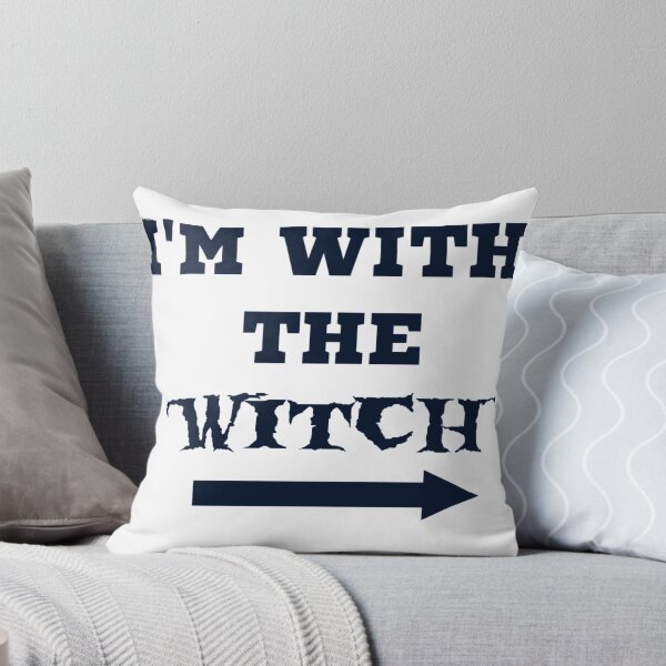 Item preview,   I'm with The witch , Halloween party halloween celebration, witch party halloween gifts designed and sold by ritach11.
