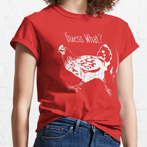 Funny Chicken Lover Phrase Quote Saying Bird Shirt Junior Girl Women Tee  T-Shirt