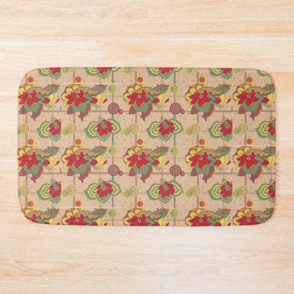 Item preview, natural pattern with lovely flowers designed and sold by Naureen-w-a.