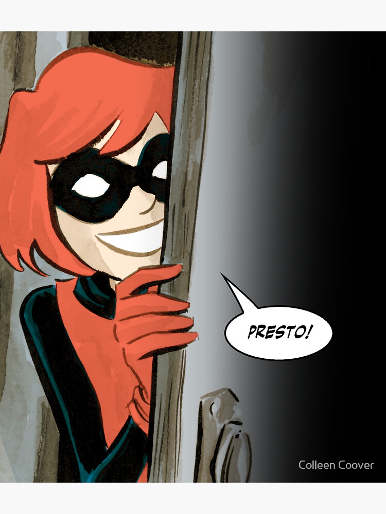 Thumbnail 3 of 3, Sticker, Bandette: Presto! designed and sold by colleencoover.