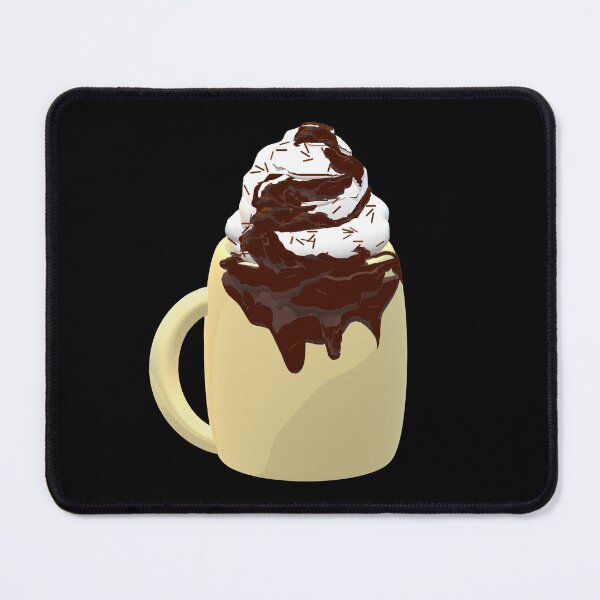Item preview, Mug of Hot Cocoa with Whipped Cream, Melted Chocolate and Chocolate Sprinkles designed and sold by ArtByLM.