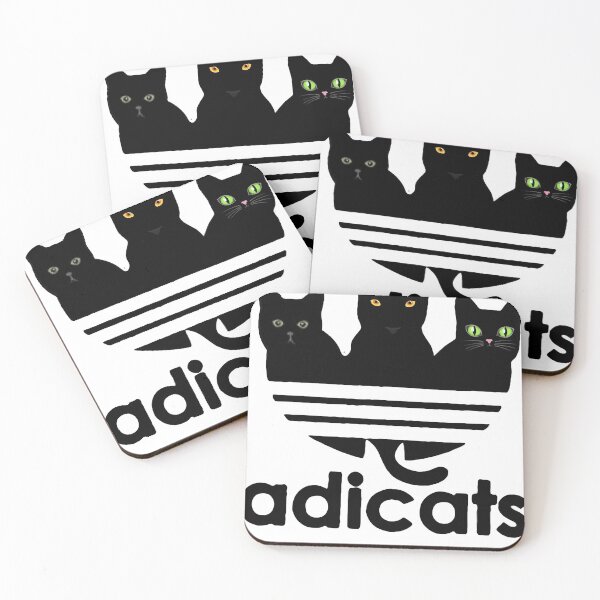 Item preview, Addicats comparison addidas Fitted Scoop designed and sold by sheilaterry.