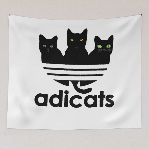 Item preview, Addicats comparison addidas Fitted Scoop designed and sold by sheilaterry.