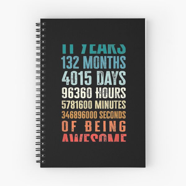 Item preview, 11 Years 132 Months Of Being Awesome 11th Birthday designed and sold by DinashiCorne.