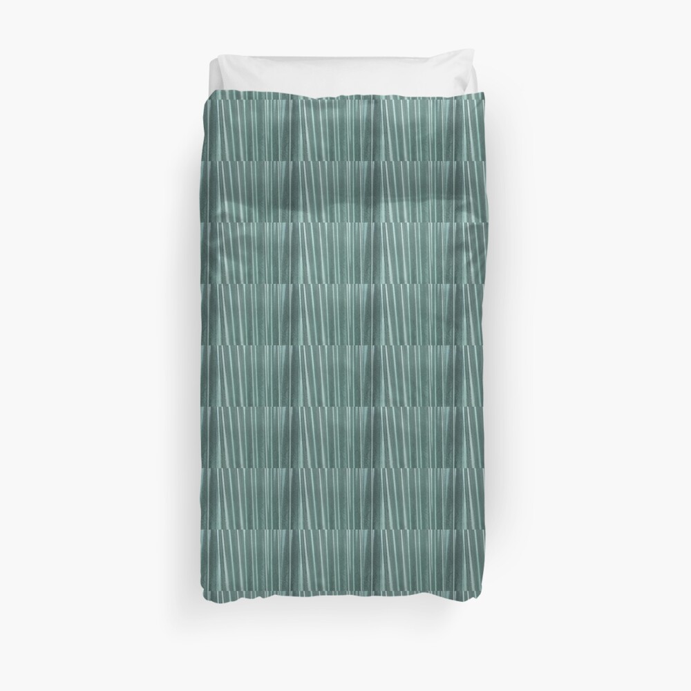 Living in Green Duvet Cover