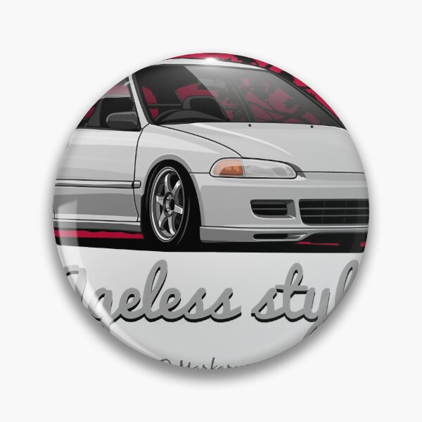 Item preview, Ageless Style Civic EG (white or grey) Essential designed and sold by sheilaterry.