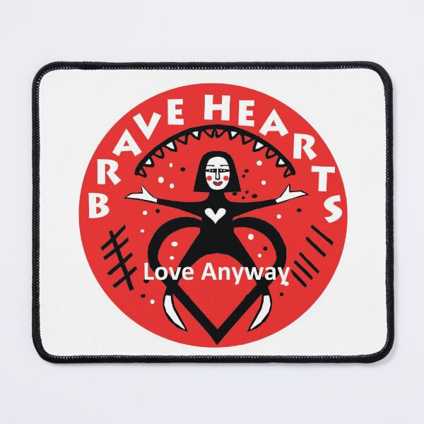 Item preview, LOVE TRIBE - BRAVE HEARTS designed and sold by Bev Aisbett.