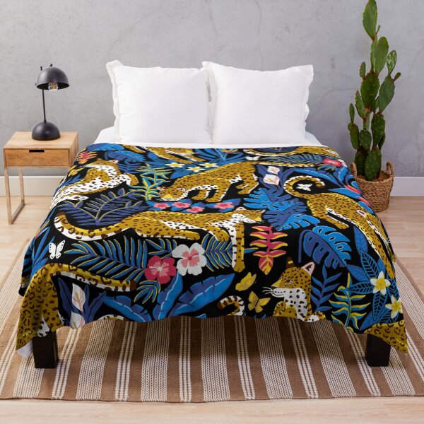 Item preview, Dramatic Dancing Jaguar Jungle  designed and sold by TigaTiga.