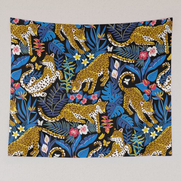 Item preview, Dramatic Dancing Jaguar Jungle  designed and sold by TigaTiga.