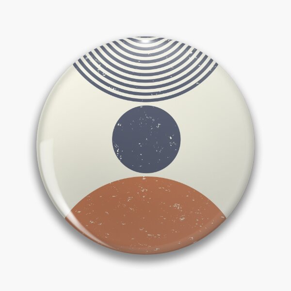 Item preview, Mid Century Arch - Petrol & Burnt Orange designed and sold by TWPCdesigns.