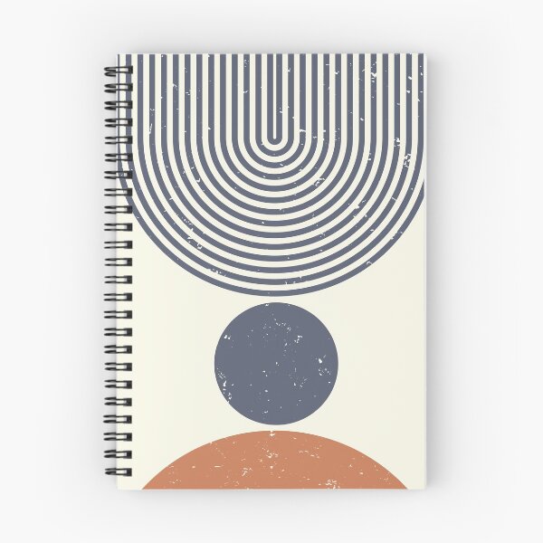 Artikelvorschau, Mid Century Bogen - Petrol & Orangefarben entworfen und verkauft von TWPCdesigns.
