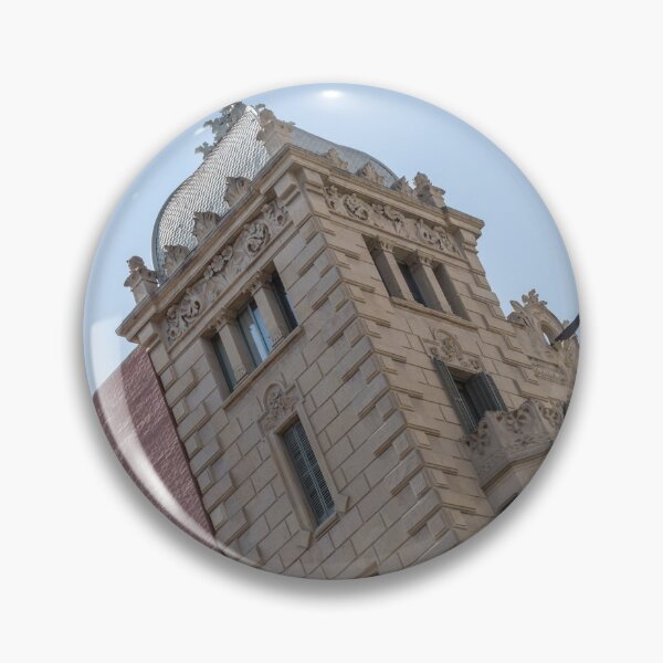 Item preview, Arquitectura Passeig de Gracia de Barcelona - Cool Corner Tower designed and sold by Georgia Mizuleva.