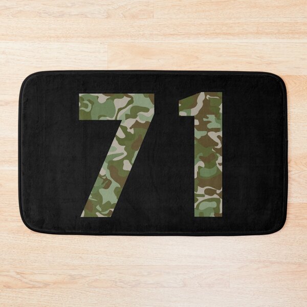 Item preview, Army Camo Number Seventy-one Veteran Lucky Number 71 designed and sold by Urosek.