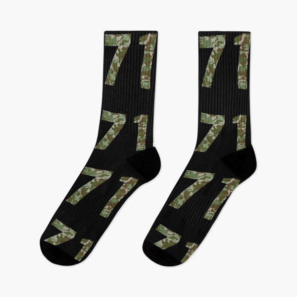Item preview, Army Camo Number Seventy-one Veteran Lucky Number 71 designed and sold by Urosek.