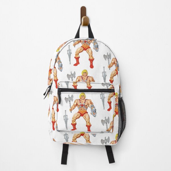 Item preview, Retro  HE MAN  The Most Powerful Man in the Universe   Backpack  designed and sold by intrusiontechni.