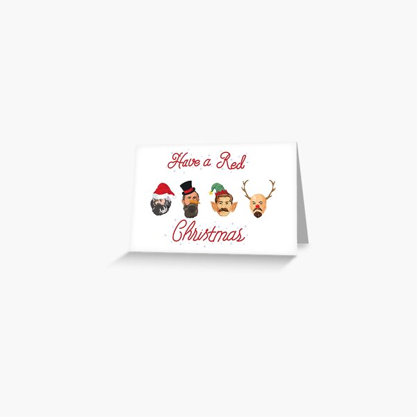 Navidad roja Tarjetas de felicitación
