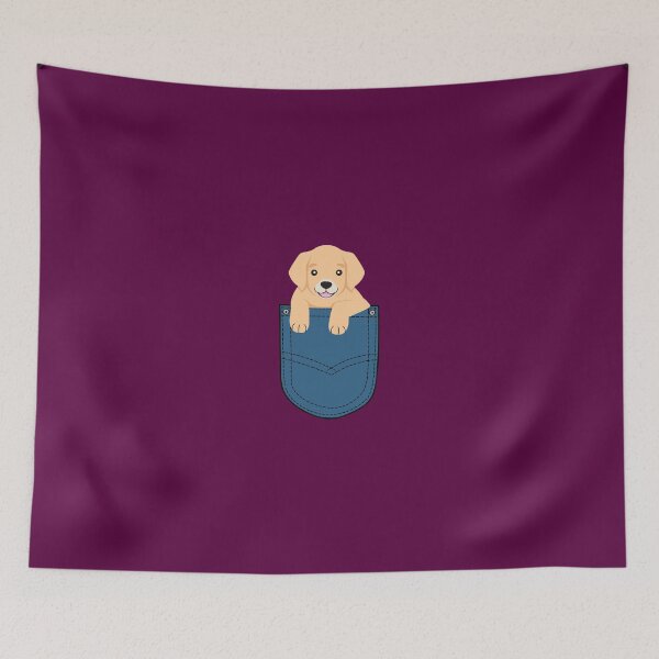 Item preview, Labrador in Breast Pocket designed and sold by DoherDesigns.