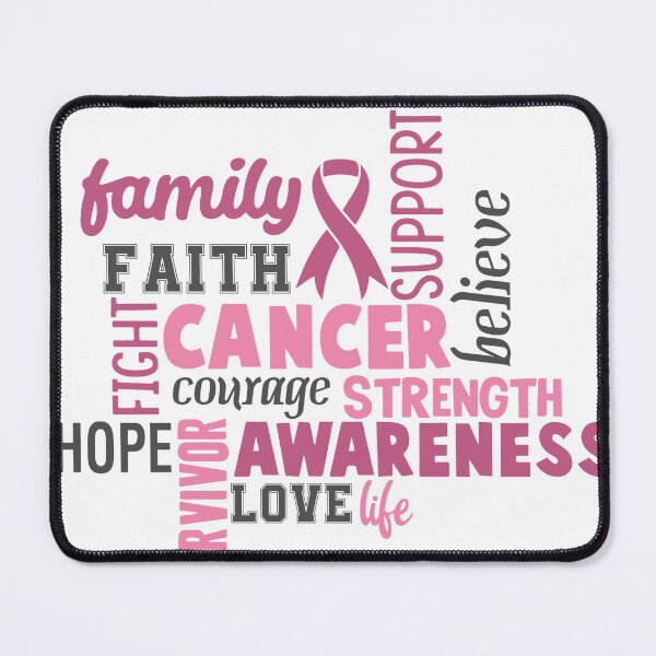 Item preview, Breast Cancer Awareness Wordcloud In October We Wear Pink designed and sold by tjred01.