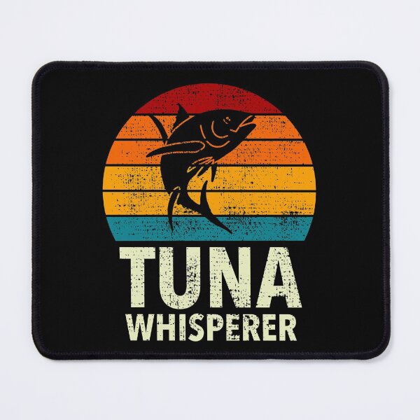 Item preview, Yellowfin Tuna Whisperer Sport Sea Fishing Retro designed and sold by JokeGysen.