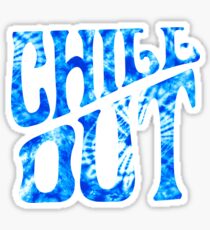 chill out blue~~~~~~~~~ Sticker