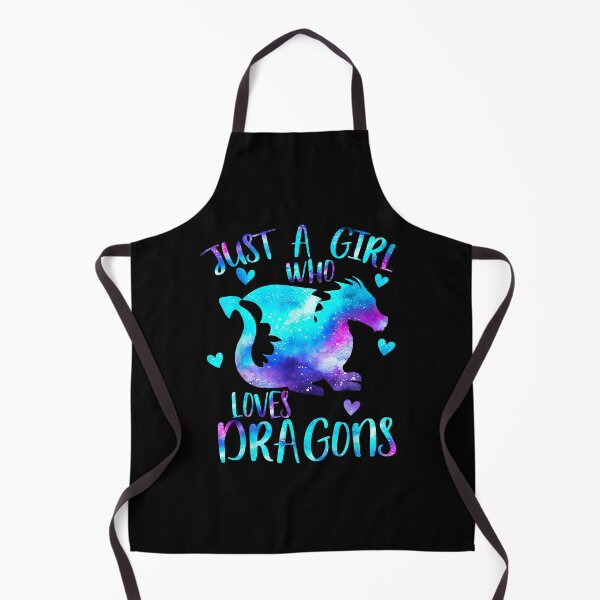 Item preview, Just a Girl Who Loves Dragons Galaxy Space Dragon Cute Girls designed and sold by MivaanshiAhe.