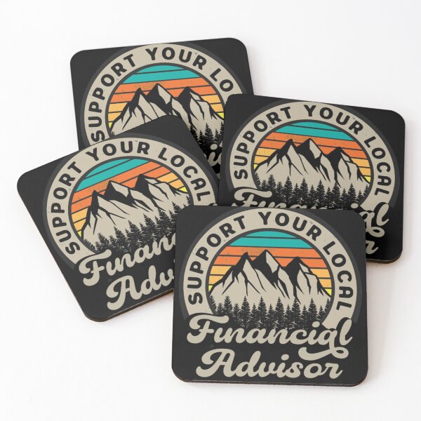 Item preview, Financial Advisor - Support Your Local Retro Design  designed and sold by Calebven406.
