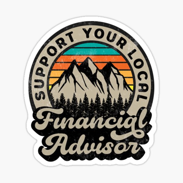Item preview, Financial Advisor - Support Your Local Retro Design  designed and sold by Calebven406.