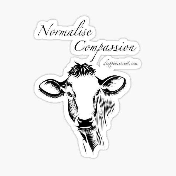 Normalise Compassion Sticker