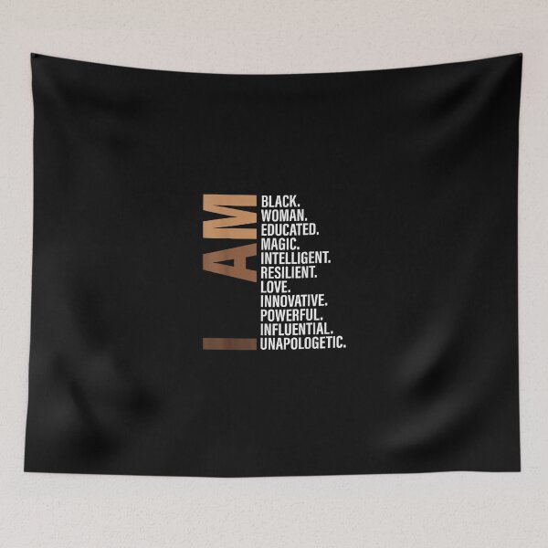 Item preview, I Am Black Woman Educated Melanin Black History Month designed and sold by Sayfullahsel.