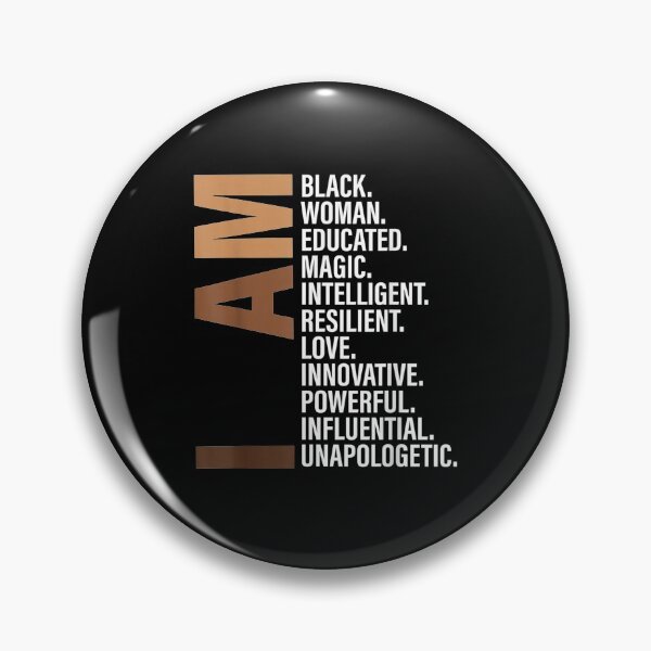 Item preview, I Am Black Woman Educated Melanin Black History Month designed and sold by Sayfullahsel.