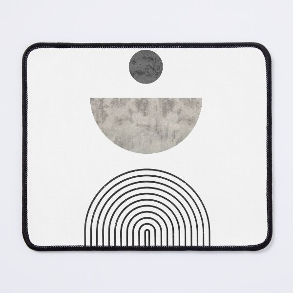 Item preview, Abstract MOD Shapes, Beige And Black designed and sold by D-Spot Shop.