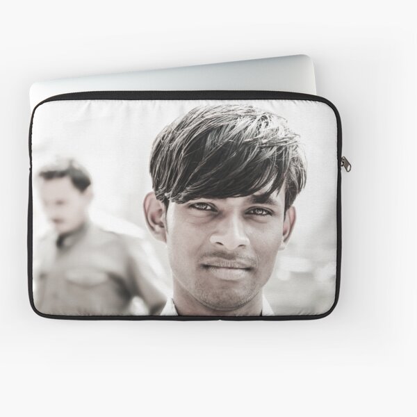 Portrait of a Young Man in Delhi Laptop Sleeve