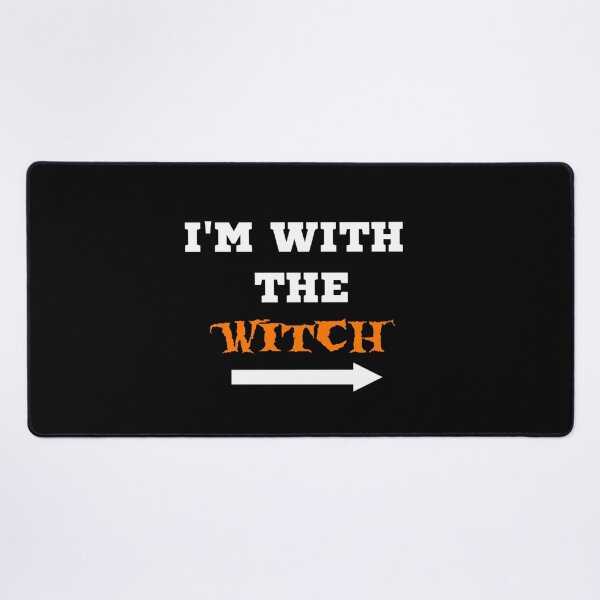 Item preview,   I'm with The witch , Halloween party halloween celebration, witch party halloween gifts designed and sold by ritach11.