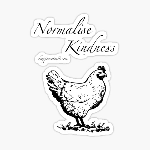 Normalise Kindness Sticker