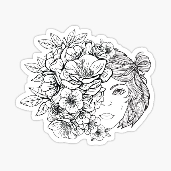 Easy Flower Crown Drawing Made into a Kids Story  Drawings Of