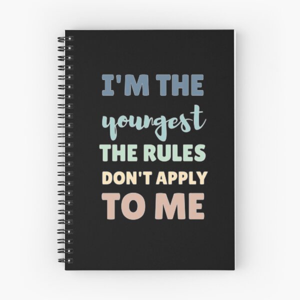 Item preview, I'm the youngest the rules don't apply to me  designed and sold by nowtistore.