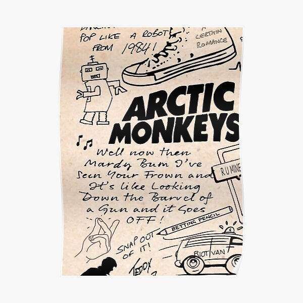 Relax Monkeys Nostalgia Poster