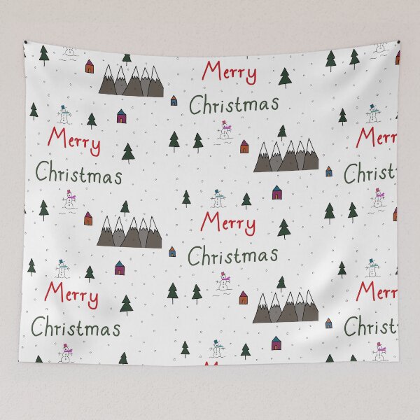 Item preview, Merry Christmas Illustration designed and sold by smolwoo.