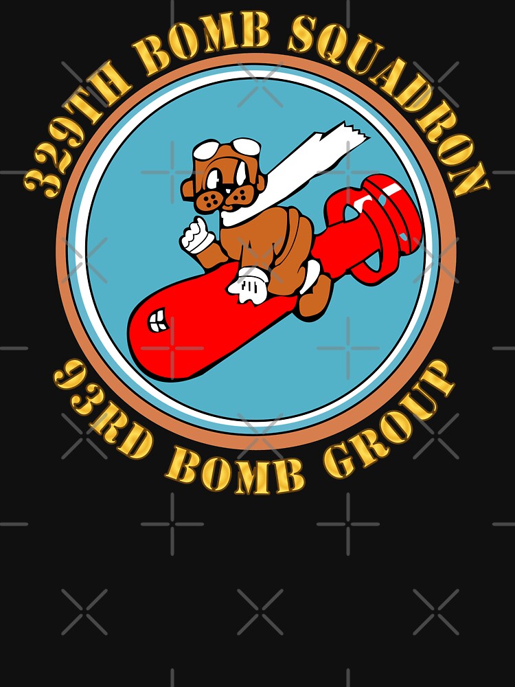 "AAC 329th Bomb Squadron,93rd Bomb Group WWII USAAF" Essential T