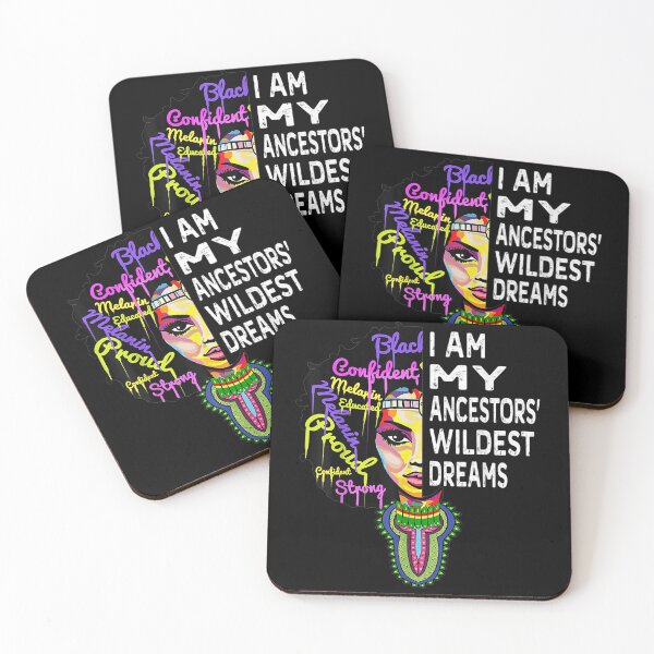 Item preview, I am My Ancestors Wildest Dreams Black History Month designed and sold by SemajshiMaah.