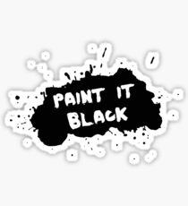 The Rolling Stones - Paint it Black Sticker