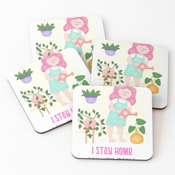 Item preview, I Stay Home With My Plants Design designed and sold by Artpace.
