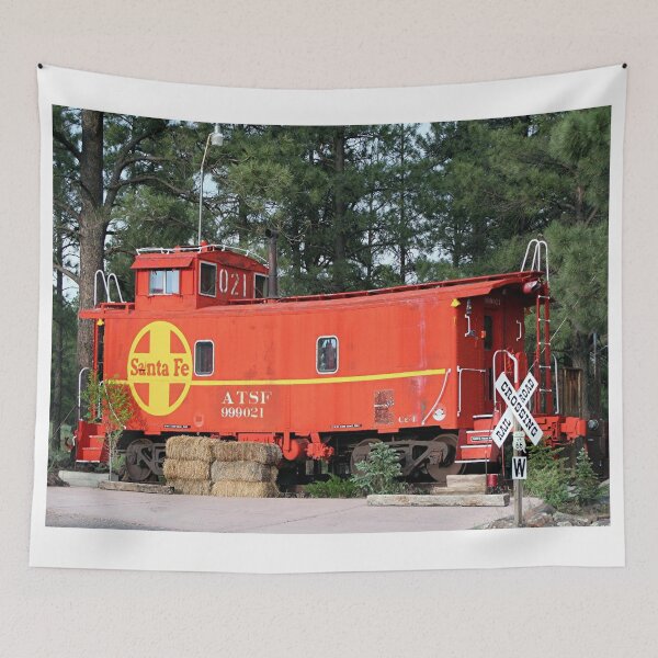 Item preview, Santa Fe Railway Train Caboose, Arizona designed and sold by FranWest.