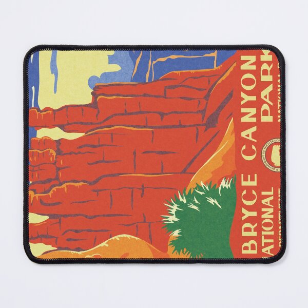 Item preview, Bryce Canyon National Park Vintage WPA Poster designed and sold by JordanHolmes.