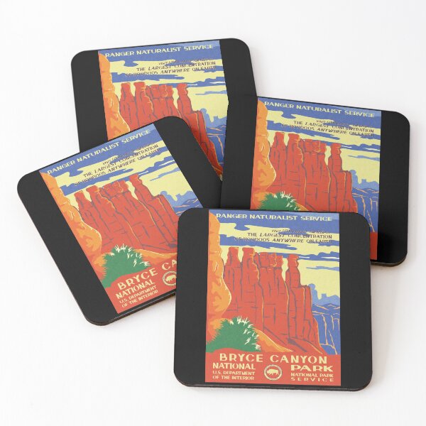Item preview, Bryce Canyon National Park Vintage WPA Poster designed and sold by JordanHolmes.